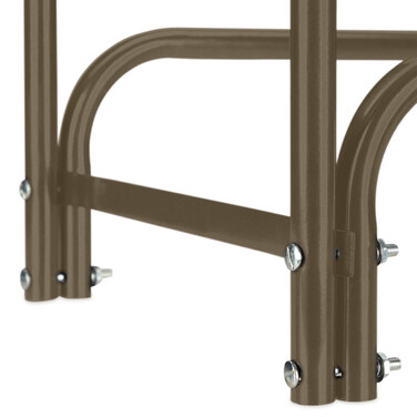 Relaxdays Log Rack with Cover