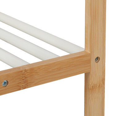 Relaxdays Bathroom Shelf with Towel Holder