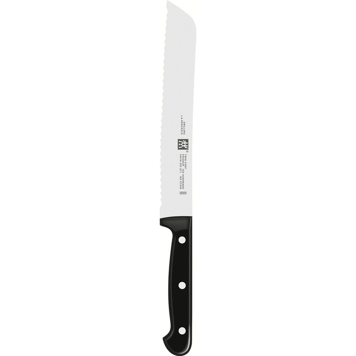 ZWILLING Twin Chef 8-Piece Knife Block Set - Stainless Steel Knives with Bamboo Block, Sharpening Steel & Scissors