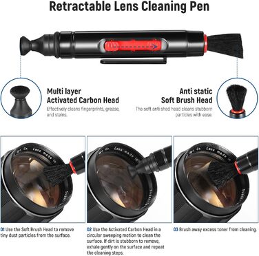 Набір фільтрів ND Neewer 77mm: ND2, ND4, ND8, ND16 для Canon, Nikon, Sony, Panasonic DSLR