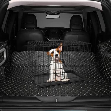 Клітка для собак 60x43x48 см, складана переноска з металу для собак, 2 дверцята, переноска для тварин, авто-переноска, клітка для собак Small