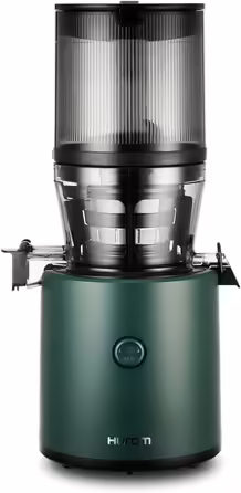 Hurom Slow Juicer | Juices Vegetables and Fruit | H320N | Electric Cold Press | Quiet Motor | Easy to Clean with Large Container and Siebfilter 2L | 200 Watts | BPA Free | Dark Green Deep Green