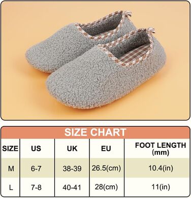 OFFCUP Теплі жіночі халати з меморі-піни: зимові халати, халати з бавовни, халати з плюшу, сірі, 37-38 розмір