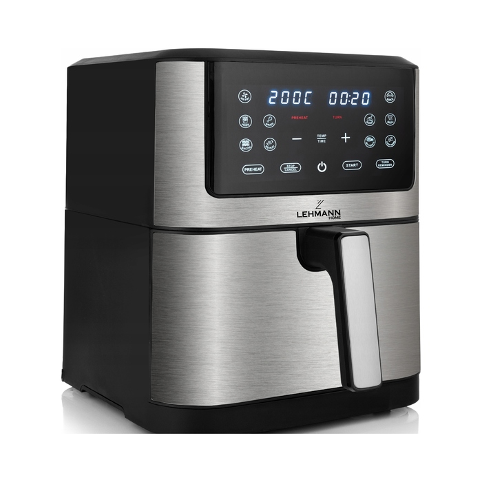 Аерофритюрниця Lehmann Fresco LHODF-1880 1800Вт 8л, сріблясто-сіра