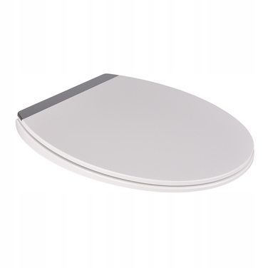Сидіння для унітаза Rodeno Duroplast White Star, білий duroplast