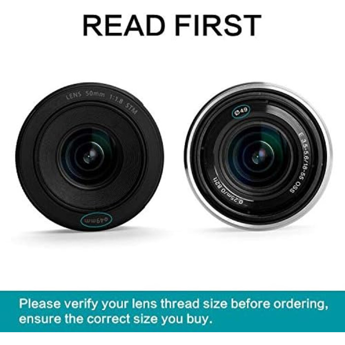Набір зіркових фільтрів Fotover 58mm (3 шт.) для DSLR камер + чохол, 4/6/8 променів