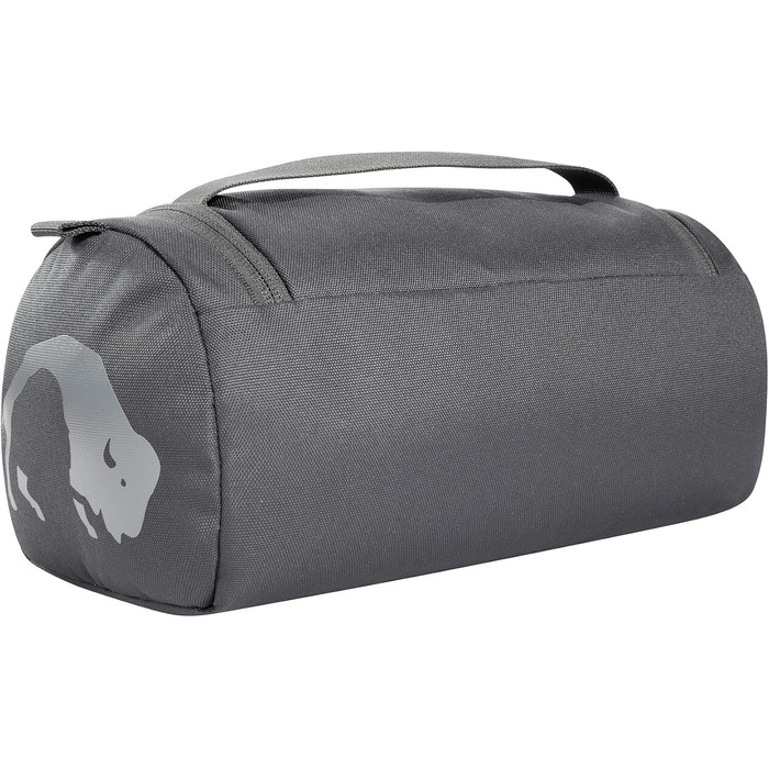 Дорожня косметичка Tatonka Care Barrel з дзеркалом та відділеннями, Titan Grey, 3 л