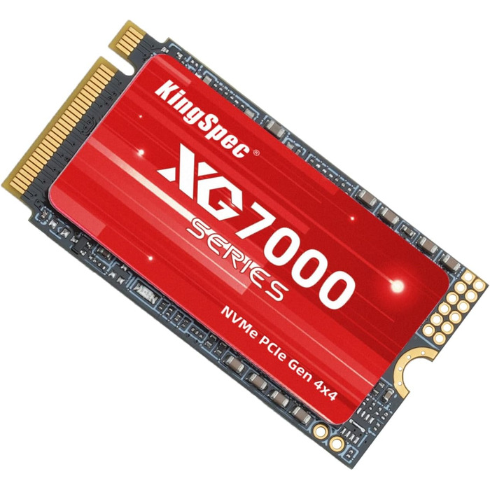 KingSpec NXM-2242 SSD 2242 M.2 NVMe: Швидкий SSD PCIe 3.0 Gen3x4 до 3500 МБ/с, 1TB, 3D NAND Flash, сумісний з ПК, ноутбуком, десктопом
