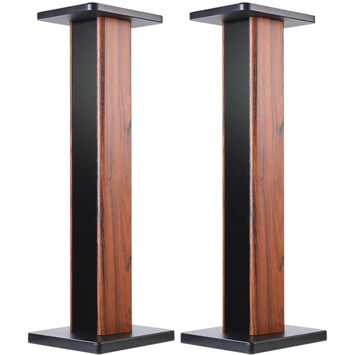 Підставка для акустики Suuiwau з деревною текстурою, універсальна, для домашнього кінотеатру, 60 см