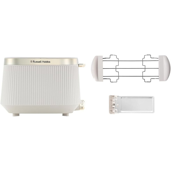 Тостер Russell Hobbs Brontë Stone з 6 рівнями підсмажування, підігрівом та функцією підйому