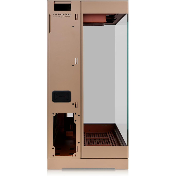 Корпус для ПК Thermaltake CTE TG E550 (Gravel Sand) ATX/E-ATX, двокамерний дизайн, загартоване скло, підтримка радіаторів до 420 мм