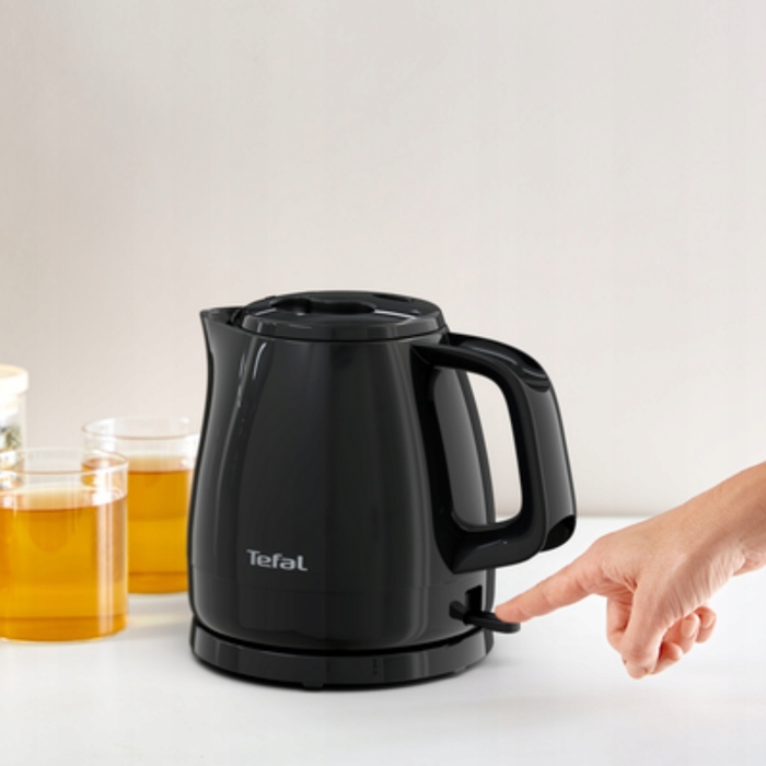 Електричний чайник Tefal KO153810, 2400 Вт, 0,8 л, чорний