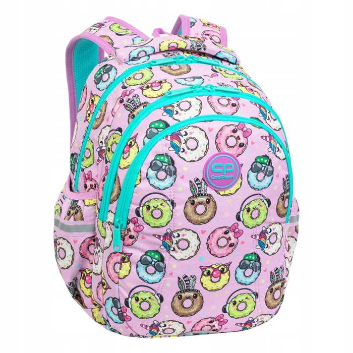 Трикамерний рюкзак Coolpack Joy S Happy Donuts для учнів 1-3 класів, F048665