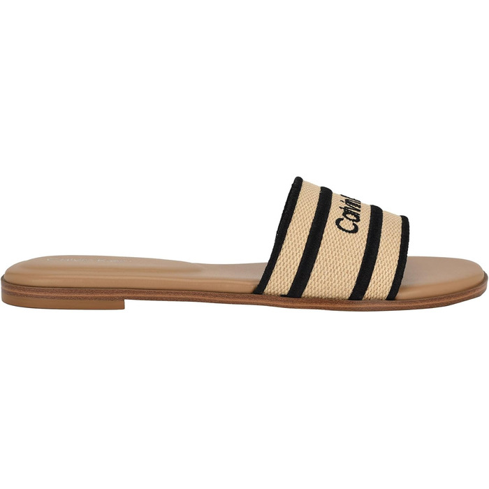 Сандалі жіночі Calvin Klein Kendell Flat Light Natural Black 37 EU