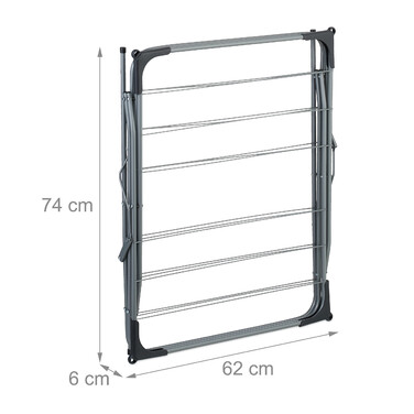 Relaxdays Folding Clothes Drying Rack