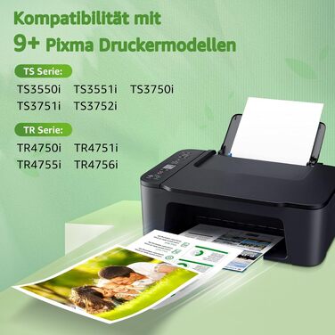 Картриджі для принтера Canon PG-575XL та CL-576XL від GREENSKY, комплект чорний та кольоровий, підвищена ємність