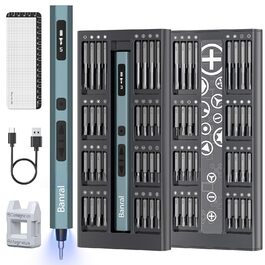 Набір мініатюрних електричних викруток 66 в 1 з магнітом, 5 режимів крутного моменту для ремонту телефонів, ноутбуків, окулярів, годинників