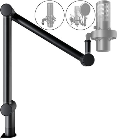 DOCKIN® MP2000: USB мікрофон-конденсатор для ПК, геймінгу, подкастів та стрімінгу. Якісний мікрофон з міцним кріпленням для запису звуку. Преміум звук та повний комплект.