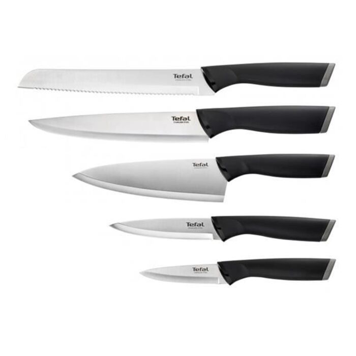 Набір ножів у блоці Tefal Comfort, 5 предметів, K221SA04