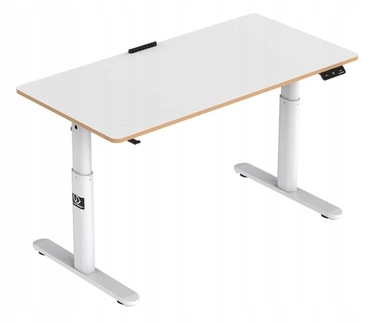 Дитячий стіл Ultradesk Pulsar з електричним регулюванням висоти, білий