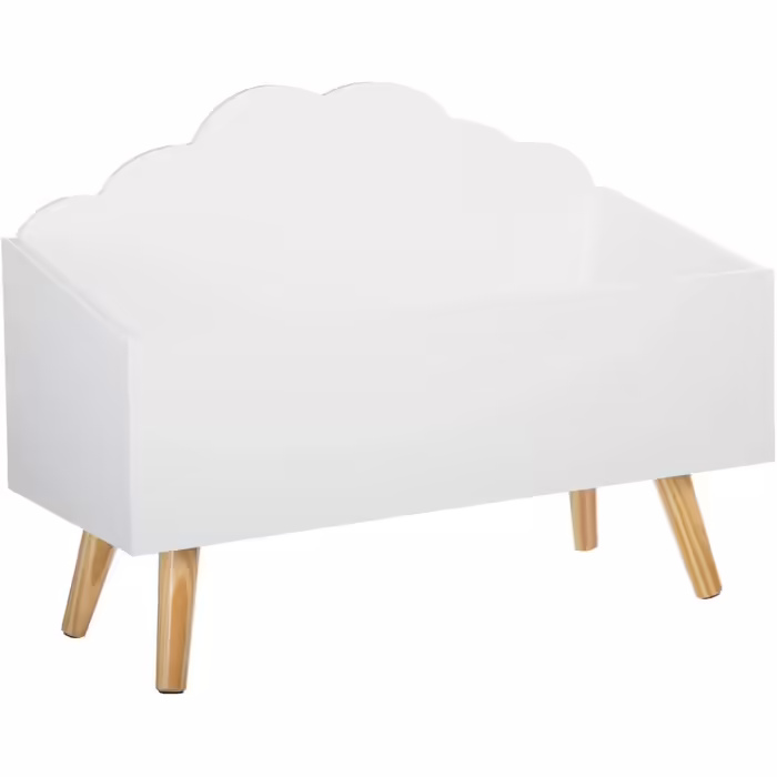 Atmosphera - Wolke Children's Chest - White. White L. 58 x W. 45 x H. 28 cm White