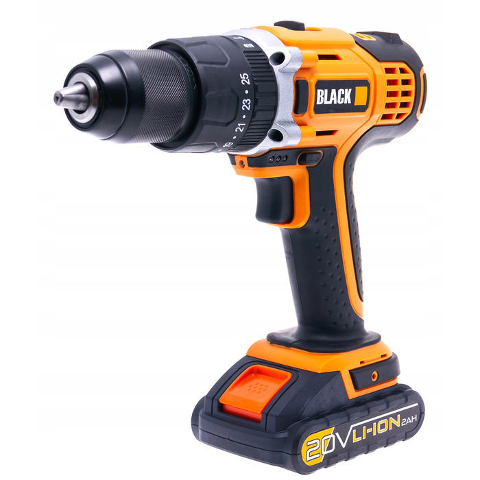 Акумуляторний шурупокрут Black+Decker 18 В BDCHD18K1B2