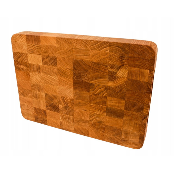 Прямокутна дубова дошка для нарізки Woodcarver, 35x25х4 см