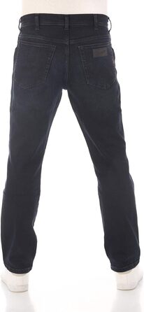 Джинси чоловічі Wrangler Texas Stretch Regular Fit Authentic Straight, бавовна, колір Smoke Blue (33W/36L)