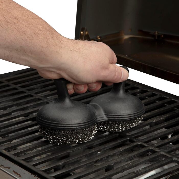Cuisinart CCB-100 Grill Cleaning Brush with 3 Bristles (Black)