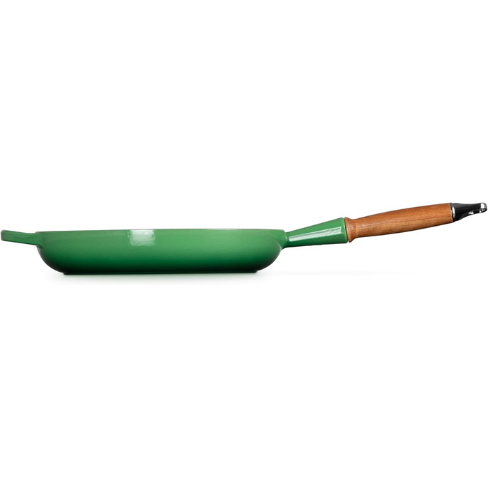 Сковорода Le Creuset Signature чавунна з дерев'яним ручками, 28 см, Bamboo
