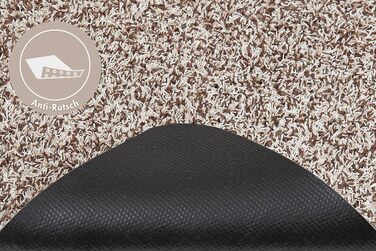 Килимок для порогу Samson Türmatte: миючий, антиковзкий, 40x60 см, бежевий