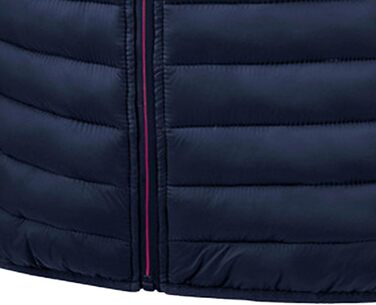 Чоловіча жилетка, утеплена, легка, тепла, для активного відпочинку, без рукавів, зимова, стегана, зі стійким коміром, слім-силует (5XL, Темно-синій)