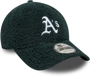 Кепка New Era Basecaps 9Forty, регульована, особливі дизайни, вигнутий козирок, логотип Patch, Oakland Athletics #38881