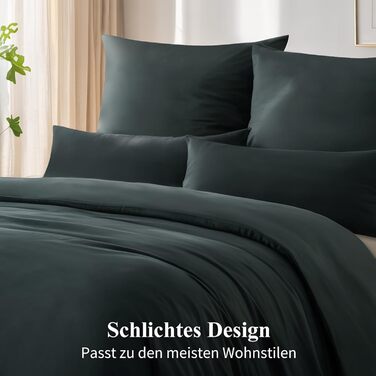 Комплект постільної білизни RUIKASI з бавовни 4-х частинний сірий - комплект постільної білизни з ремінцем, двоколірні комплекти 2 шт. (Антрацит та світло-сірий) 40x80 см