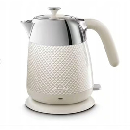 Електричний чайник De'Longhi Luminosa KLB2001.W 2000 Вт, Twill White