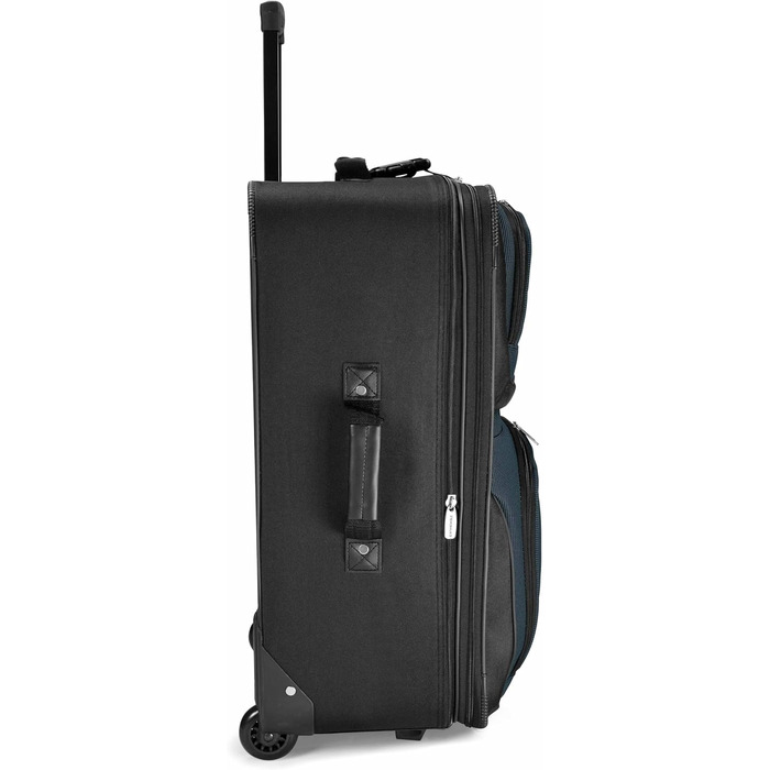 Набір валіз Travel Select Amsterdam: 8-piece set, 88 літрів, розширюваний, червоний, темно-синій, помаранчевий, сірий