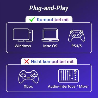 Мікрофон геймерський TONOR TC310 USB для ПК, PS4/PS5 з RGB підсвіткою та тримачем