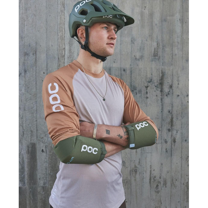 Захист ліктя POC Joint VPD Air Elbow, легкий, плоский, зелений, для трейлового катання