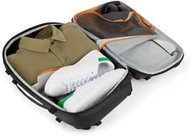 Рюкзак для камери Lowepro Trekker Lite BP 250 (Сірий), з винімним вкладишем, для бездзеркальних камер Sony Alpha 7, з системою кріплення аксесуарів