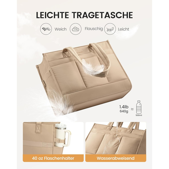 Сумка LOVEVOOK Shopper для ноутбука 15.6