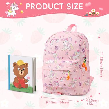 Дитячий рюкзак для хлопчика, міні-рюкзак, рюкзак у дитячий садок/школу, сумочка для малюків, для хлопчиків та дівчаток, єдиноріг #9