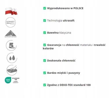 Банний рушник Zwoltex 70x140 см, єгипетська бавовна