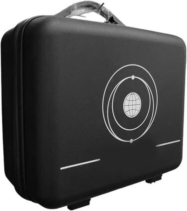 Зовнішня сумка-чохол URPIZY для Starlink Mini, з ручкою, адаптивним поролоновим вкладишем, для кабелів, стійки, адаптера, чорна