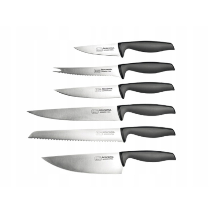 Набір ножів PRECIOSO з підставкою, 6 предметів