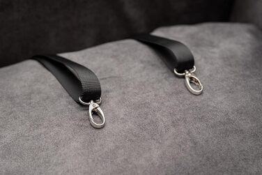 Автокрісло для собак Boutique Zoo | М'яке автокрісло для собак, котів та інших домашніх тварин | На заднє сидіння, пасажирське сидіння | Лежанка для собак, переноска для собак | Поліестер, штучна замша | Колір: Сірий | Розмір: M (47x40 см)