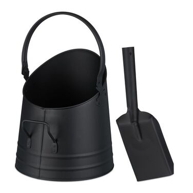 Relaxdays Charcoal Bucket with Shovel