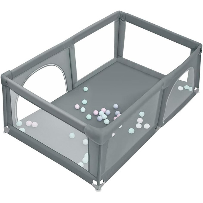 Клітка-забіг для цуценят з дверцятами, 180 x 120 x 66 см. Міцна клітка-забіг для цуценят та маленьких собак з надійного нейлону, легко миється, для використання в приміщенні та на вулиці.