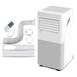 Мобільний кондиціонер, 9000 BTU, 2.9 кВт, з Wi-Fi, обігрів/охолодження, з пультом керування