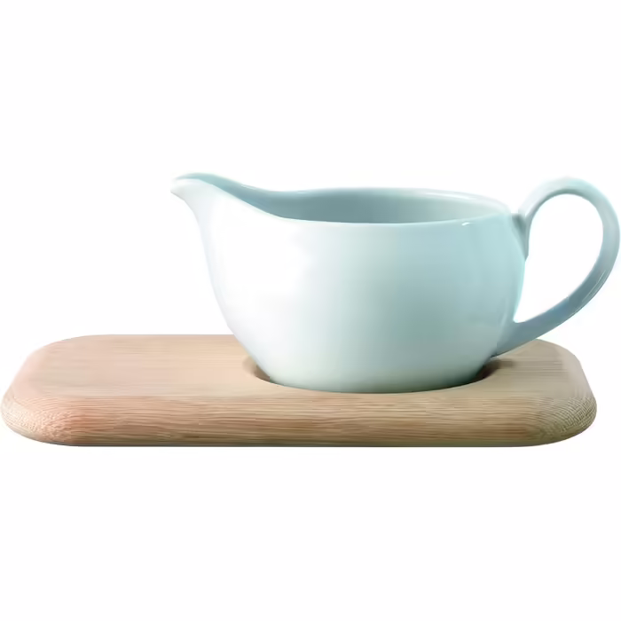 LSA International Saucepan & Oak Base