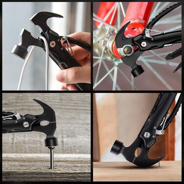 Мультитул 12-в-1 Hinshark для чоловіків: кемпінговий аксесуар, подарунок на День Папи, Різдво, День Святого Валентина